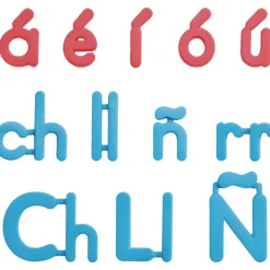 Really Good Stuff® Spanish Plastic Magnetic Letters - 12 magnetic letters