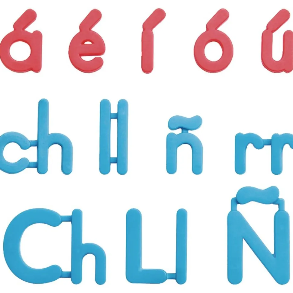 Really Good Stuff® Spanish Plastic Magnetic Letters - 12 magnetic letters