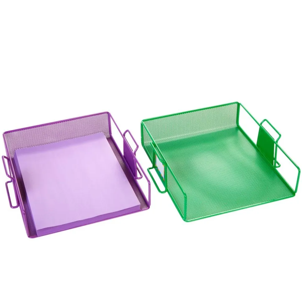 Really Good Stuff® Stackable Letter-Size Wire Rack™ - 6 Colors