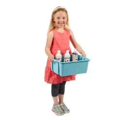 Really Good Stuff® Stacking Bins- 6 Pack - Water