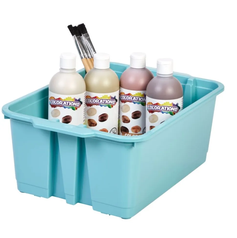 Really Good Stuff® Stacking Bins- 6 Pack - Water