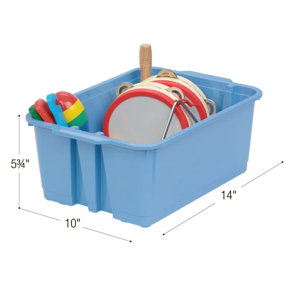 Really Good Stuff® Stacking Bins - 6 Pack - Bold Vibes