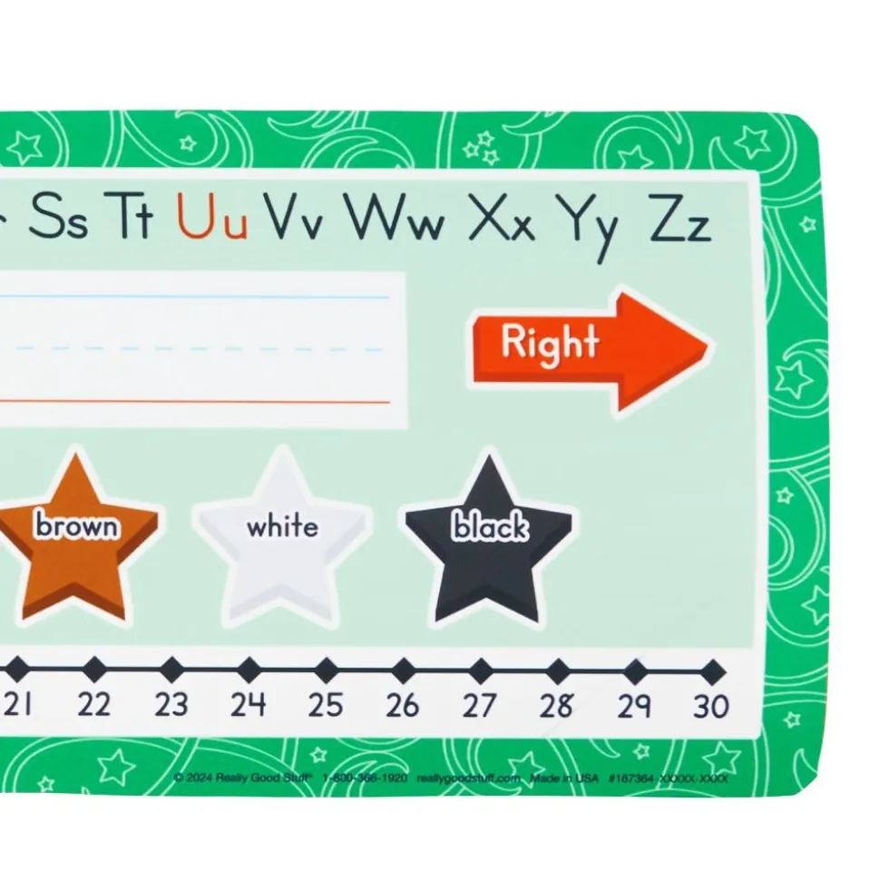 Really Good Stuff® Stars and Swirls Desktop Helpers™ - Set of 24