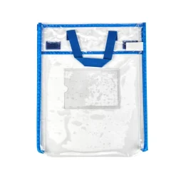 Really Good Stuff® Store More® Large Clear Book Pouch Cool and Calm - 36 Pack