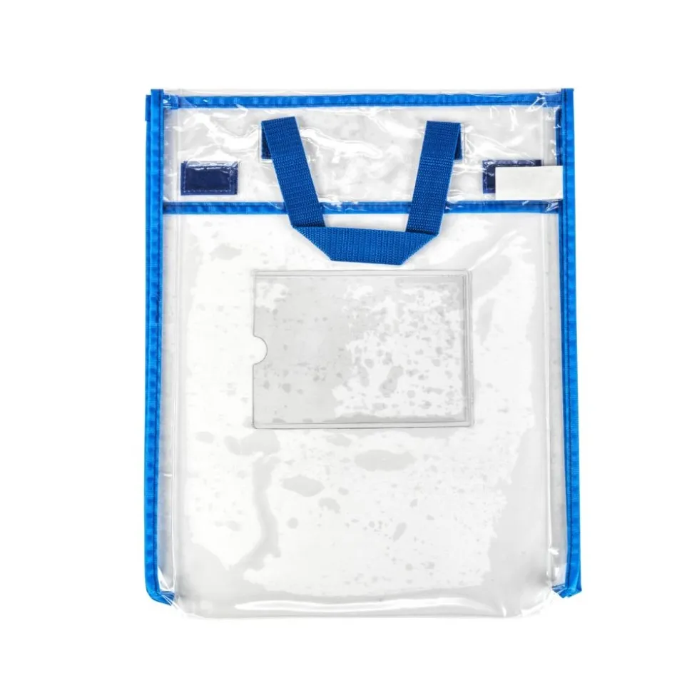 Really Good Stuff® Store More® Large Clear Book Pouch Cool and Calm - Single