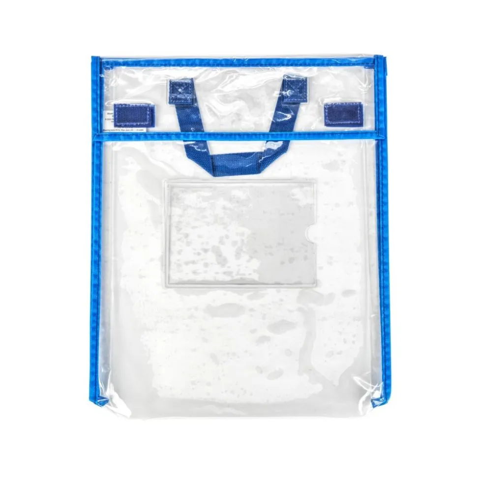 Really Good Stuff® Store More® Large Clear Book Pouch Cool and Calm - Single