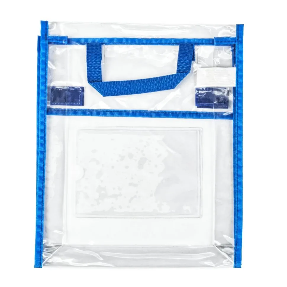 Really Good Stuff® Store More® Medium Clear Book Pouch Cool and Calm - Single