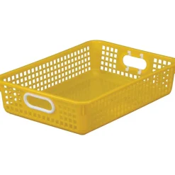 Really Good Stuff® Teacher Standing Desk With Baskets