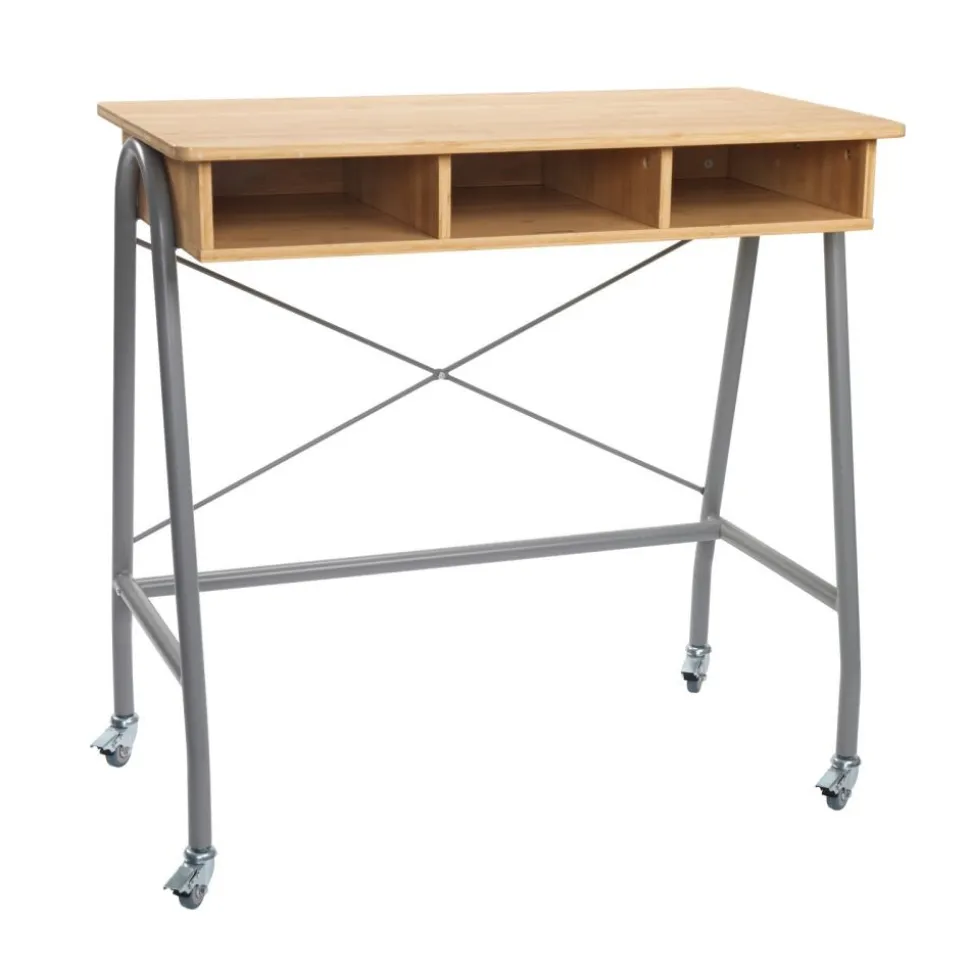 Really Good Stuff® Teacher Standing Desk - Bamboo