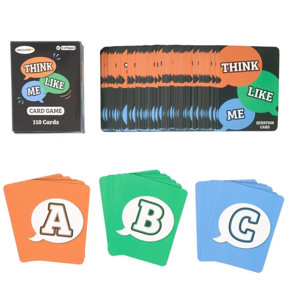 Really Good Stuff® Think Like Me Card Game