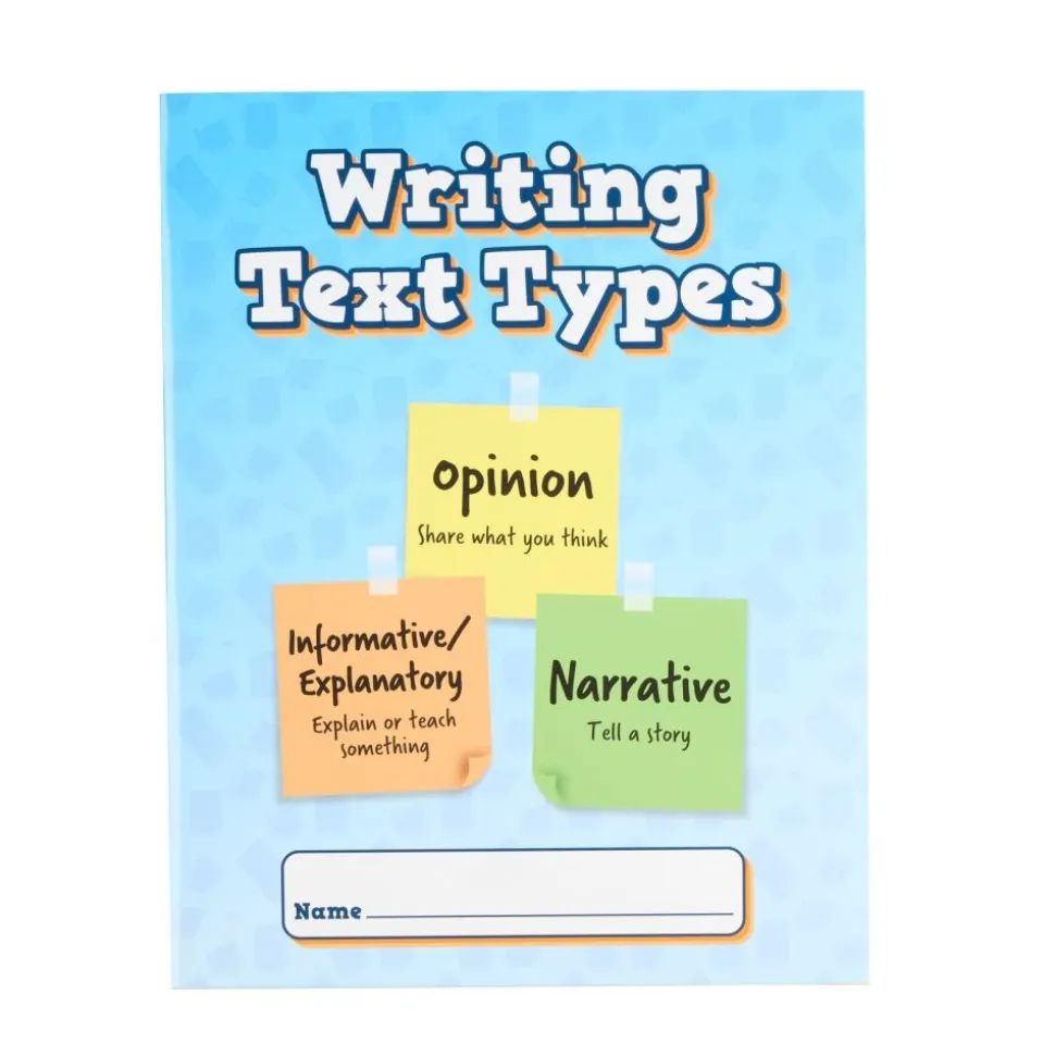 Really Good Stuff® Writing Text Types Folders - Primary, Tri-Fold, 3-Pocket - Set of 12