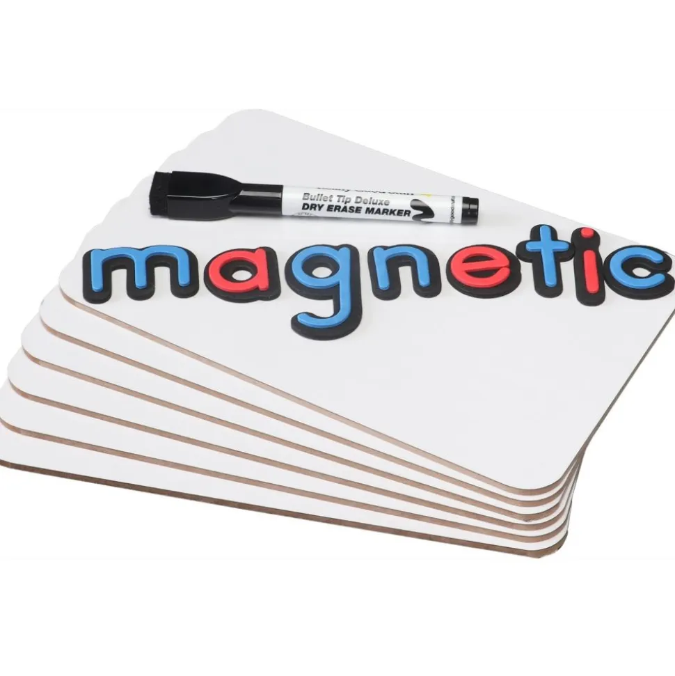 Really Good Stuff® 9" X 6" Mini Magnetic Dry Erase Boards - Set Of 12