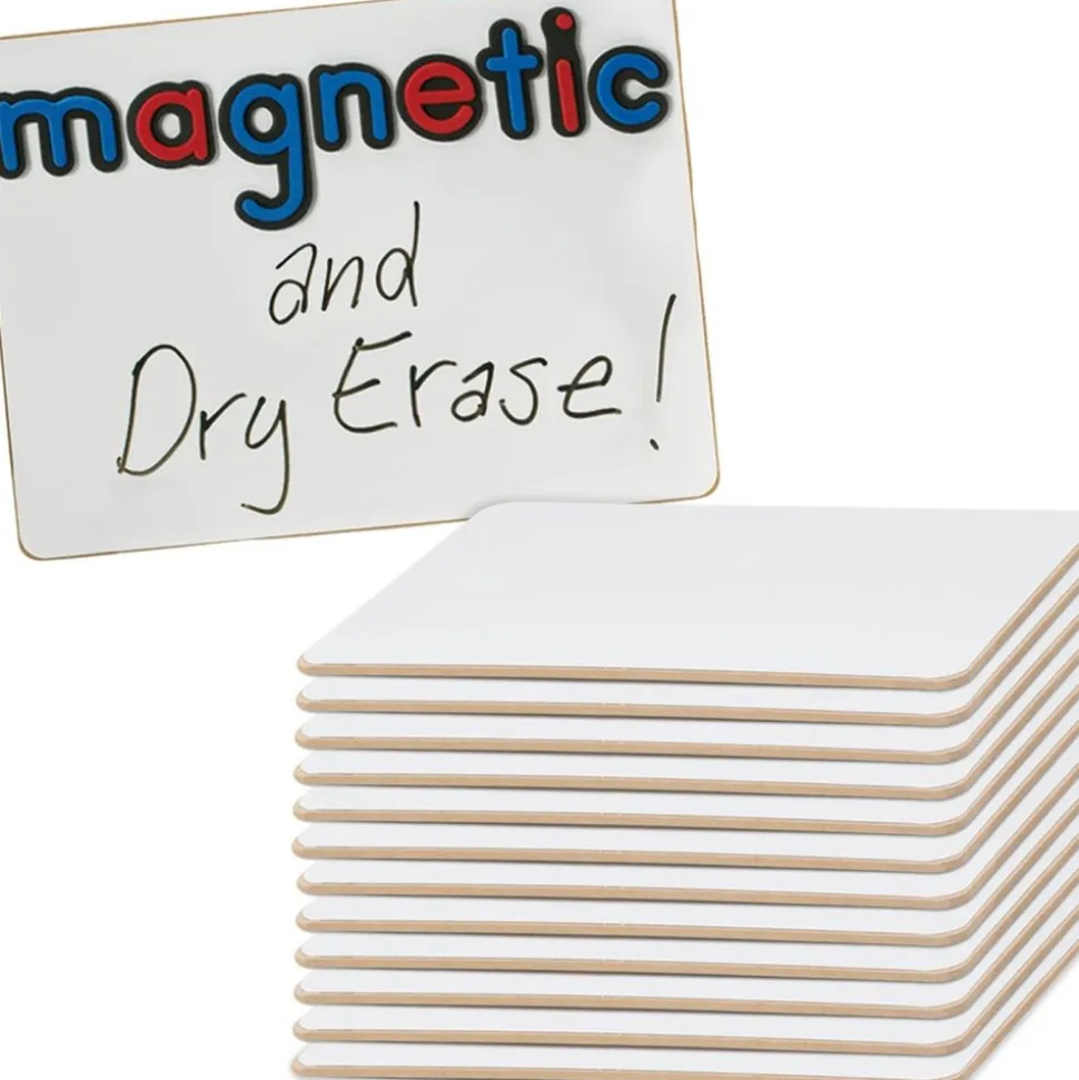 Really Good Stuff® 9" X 6" Mini Magnetic Dry Erase Boards - Set Of 12