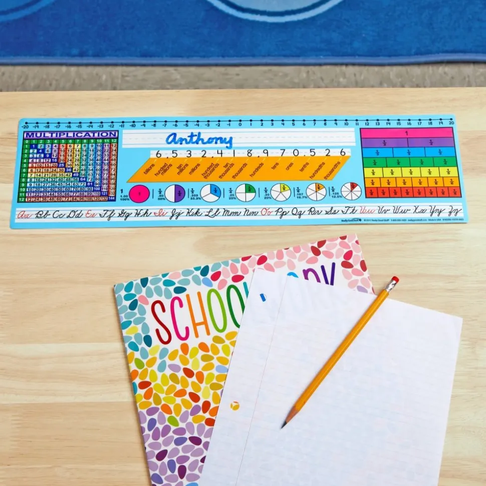 Really Good Stuff® Zaner-Bloser Cursive Self-Adhesive Vinyl Desktop Helpers™ - Set Of 24