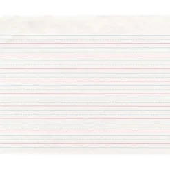 Red Baseline Newsprint - 500 Sheets