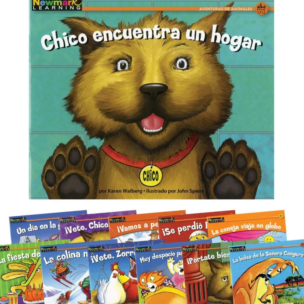 Rising Readers Fiction: Animal Adventures - Spanish