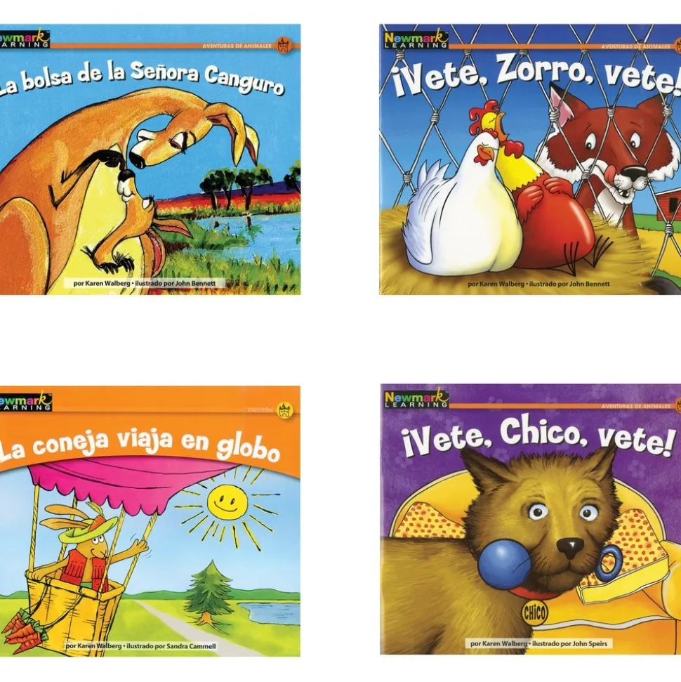 Rising Readers Fiction: Animal Adventures - Spanish