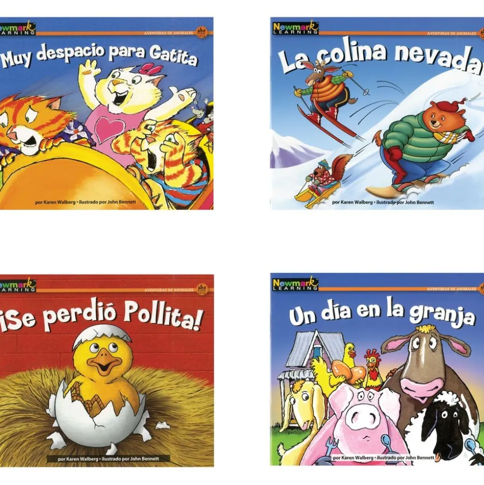 Rising Readers Fiction: Animal Adventures - Spanish