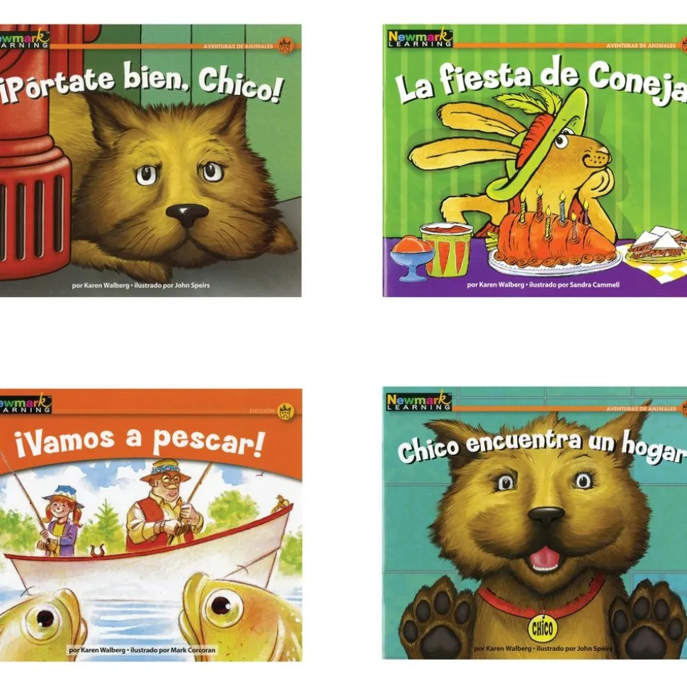 Rising Readers Fiction: Animal Adventures - Spanish