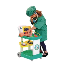 Rolling Doctor Cart and Accessories