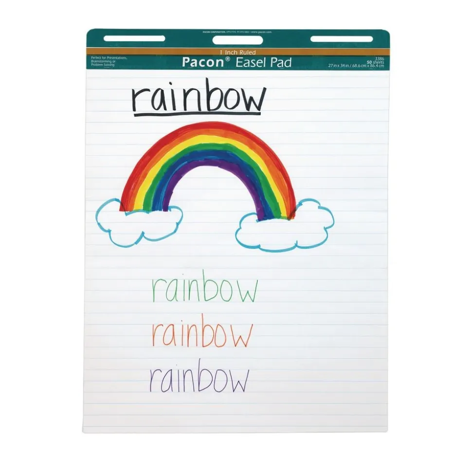 1" Ruled Chart Tablet - 50 Sheets