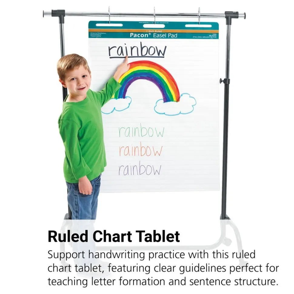 1" Ruled Chart Tablet - 50 Sheets