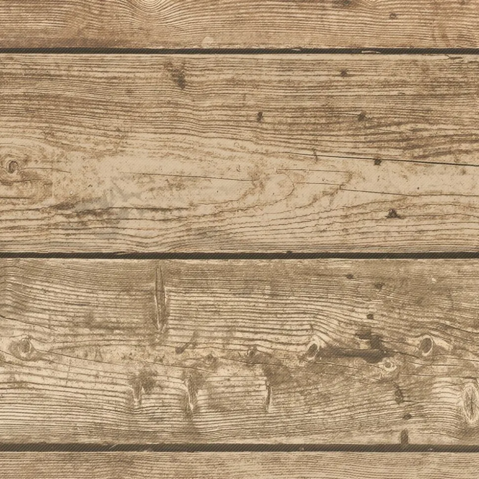 Rustic Wood Better Than Paper - 1 roll of fabric