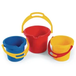 Sand & Water Buckets - Set of 3