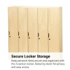 5 Section Locker with Doors