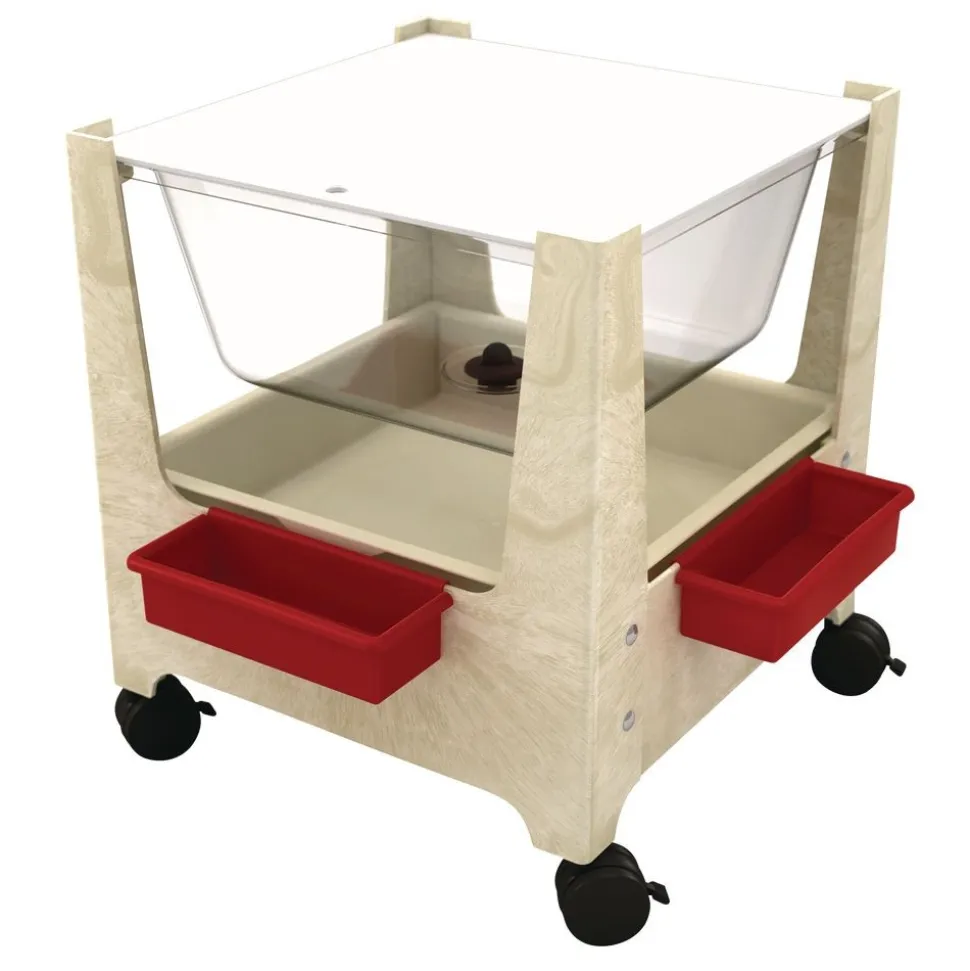 See All Sand and Water Table with Lid - Sandstone