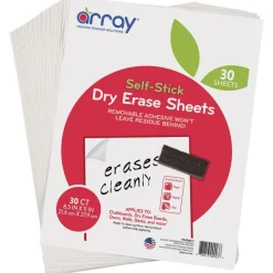 Self Adhesive Dry Erase Sheet 8.5