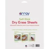 Self Adhesive Dry Erase Sheet 8.5"x11"- 5 Pack