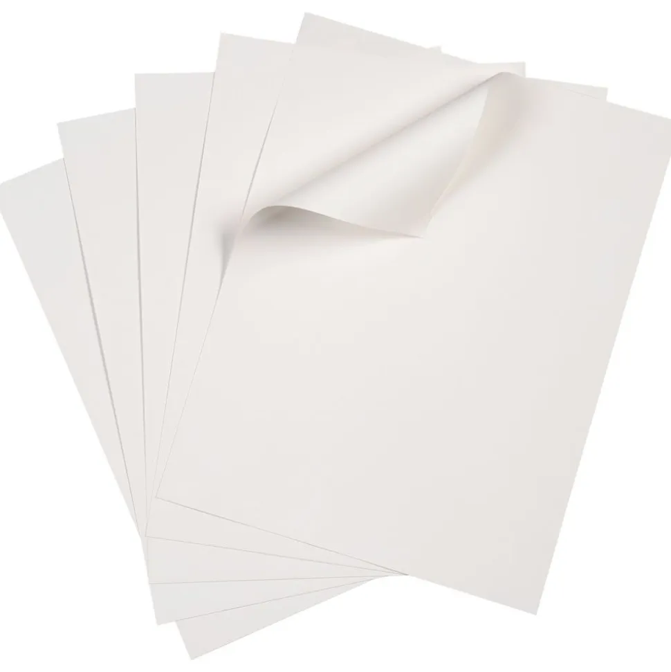 Self Adhesive Dry Erase Sheet 8.5"x11"- 5 Pack
