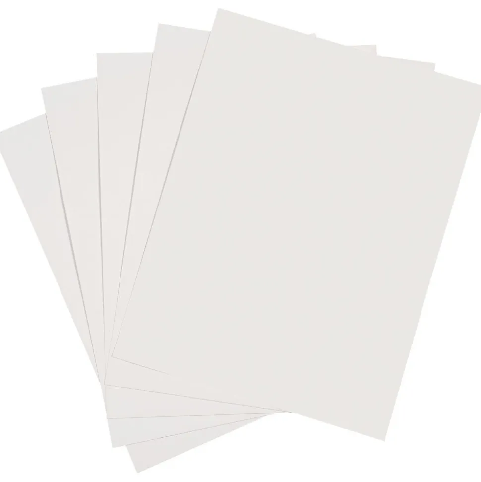 Self Adhesive Dry Erase Sheet 8.5"x11"- 5 Pack