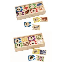 Self-Correcting Alphabet and Number Puzzles
