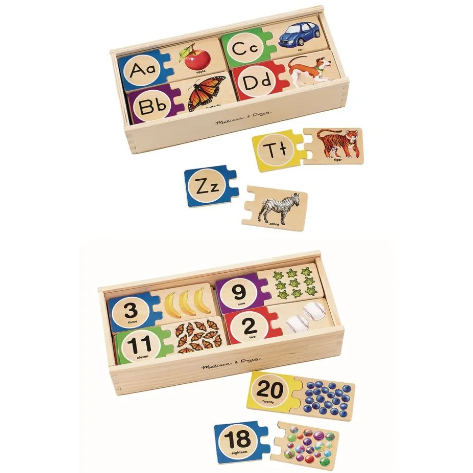 Self-Correcting Alphabet and Number Puzzles