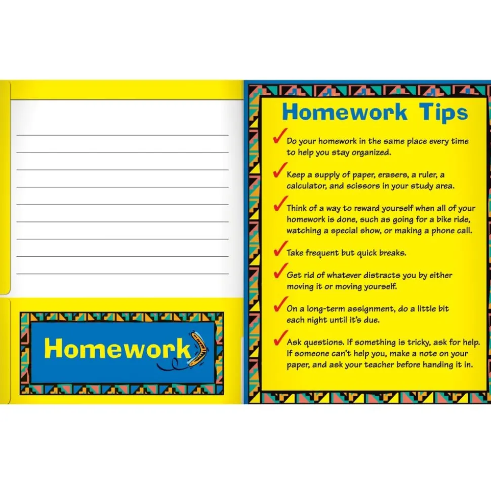 Send It Home-It Comes Back Boomerang 4-Pocket Folders - 12 folders