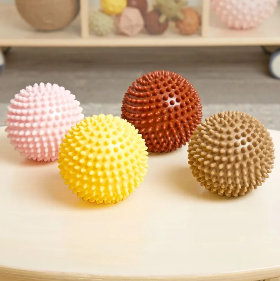 Sensory Balls, Set of 4 - Boho Colors