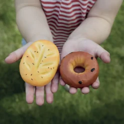 Sensory Outdoor Breads of The World Play Stones - Set of 8