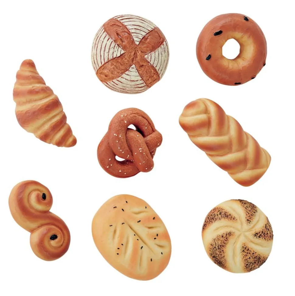 Sensory Outdoor Breads of The World Play Stones - Set of 8
