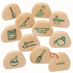 Sensory Outdoor Play Stones - Set of 26