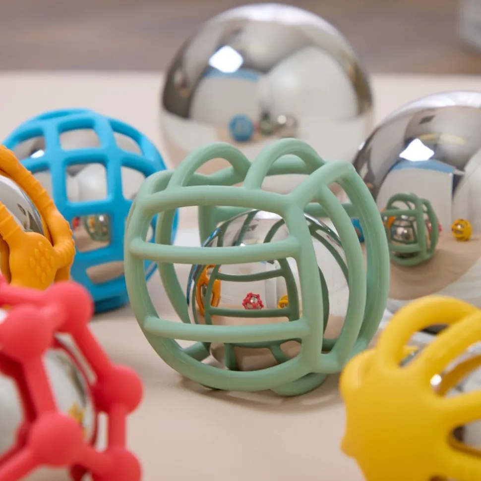 Sensory Reflective Sound Balls with Silisoft Flexi-Balls - Kit of 12