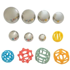 Sensory Reflective Sound Balls with Silisoft Flexi-Balls - Kit of 12