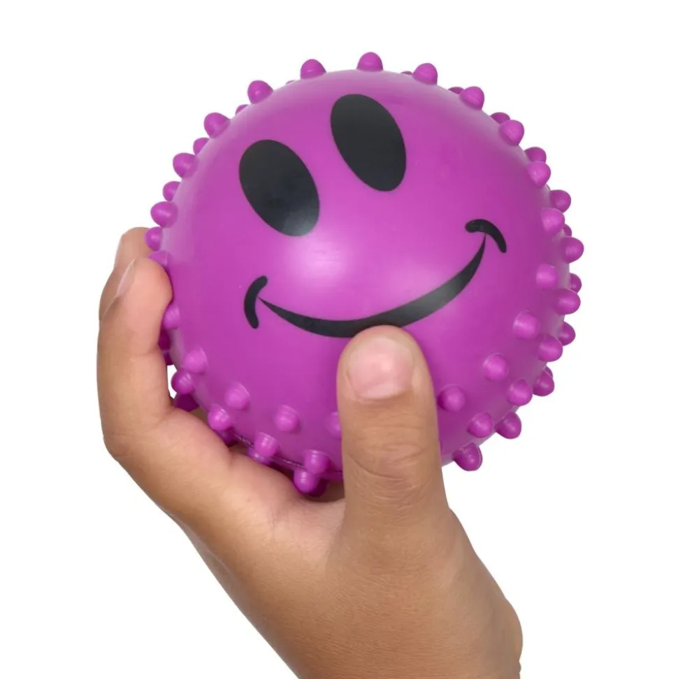 Sensory Smile Face Knobby Balls - 12 balls
