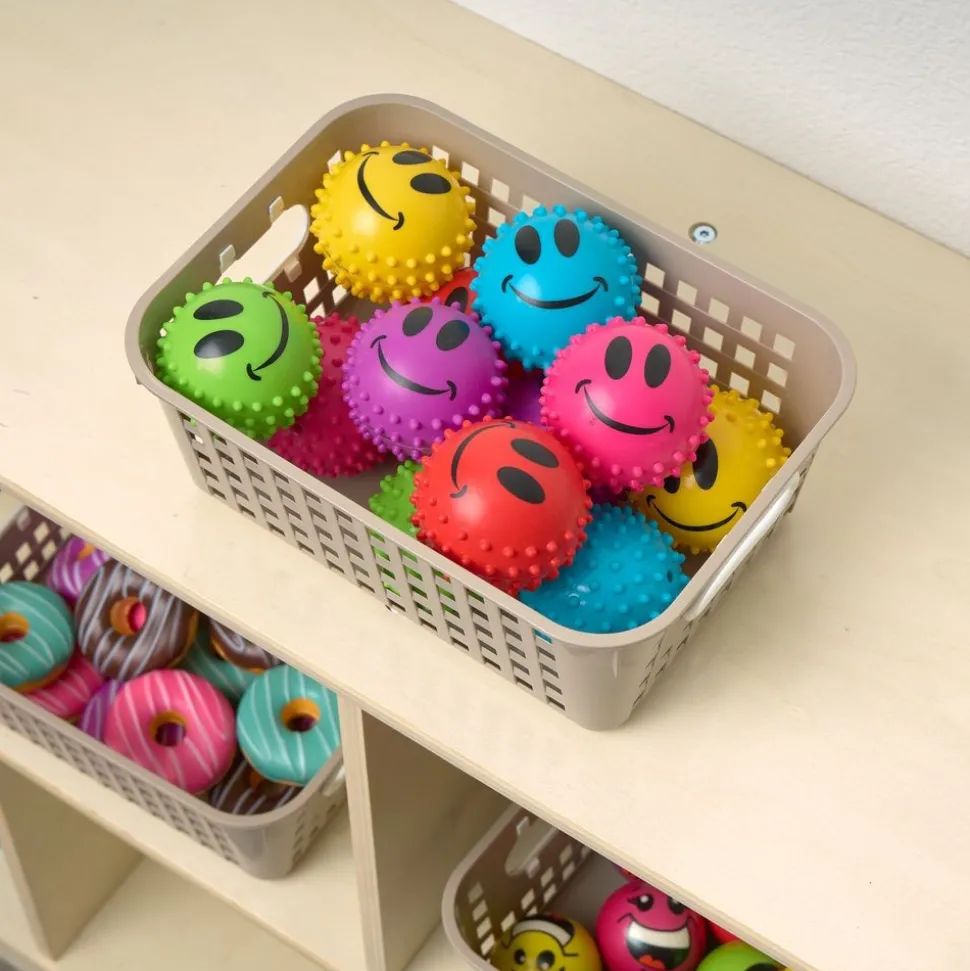 Sensory Smile Face Knobby Balls - 12 balls