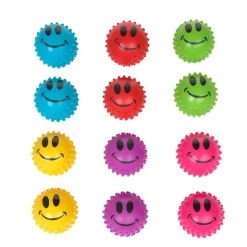 Sensory Smile Face Knobby Balls - 12 balls