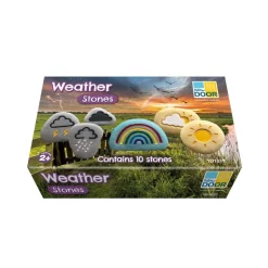 Sensory Weather Stones - 10pcs