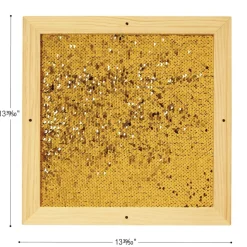 Sequin Motor Skills Frame- Gold