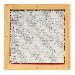 Sequin Motor Skills Frame- Red 14