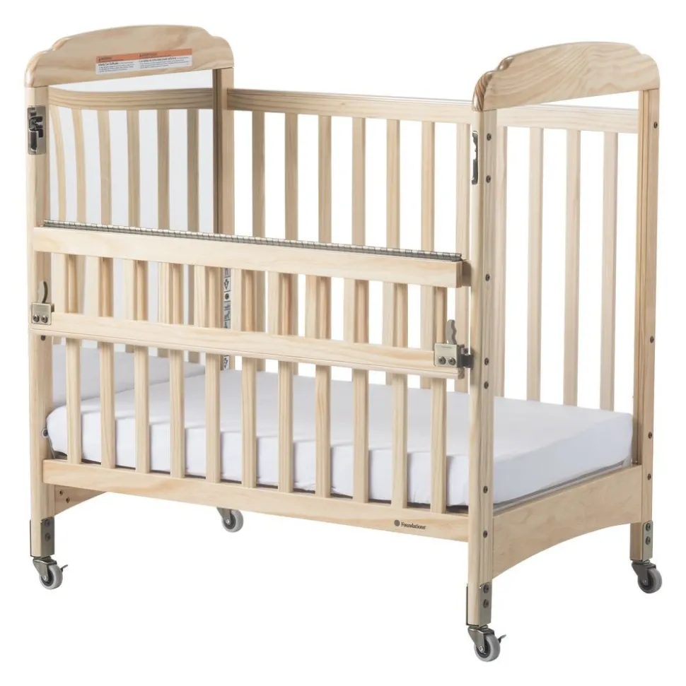 Serenity SafeReach® Side Compact Clear View Crib